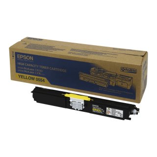 SO50554 - gelb - Original Epson Toner mit 2.700 Seiten Druckleistung nach Iso