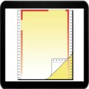 sigel Endlospapier A4 hoch 2-fach Durchschläge