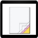 sigel Endlospapier A4 hoch 4-fach Durchschläge