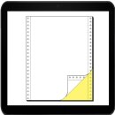 sigel Endlospapier A4 hoch 2-fach Durchschläge