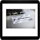 3.780 AVERY Zweckform Typenschildetiketten L6008-20 silber - bedruckbar mit Laserdruck oder Kopierer