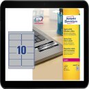 200 AVERY Zweckform Typenschildetiketten L6012-20 -...