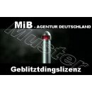 Geblitztdingsbumslizenz - MiB Ausweis mit Bild und beidseitig auf PVC Karte gedruckt!