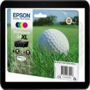 T3476 Epson Multipack mit 4 XL Patronen, je 1x schwarz,...