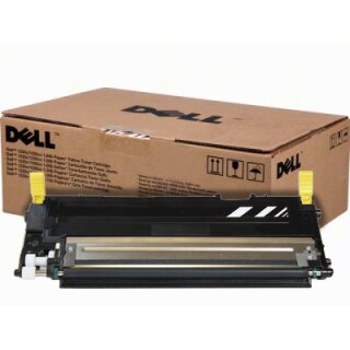 593-10496 - gelb - Original Dell Toner mit 1.000 Seiten Druckleistung nach Iso