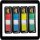 1,3 x 4,3 cm | 4x 35 Streifen Post-it® Index Mini Haftmarker farbsortiert im Spender