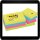 5,1 x 3,8 cm - Post-it® Haftnotizen farbsortiert - musst du haben