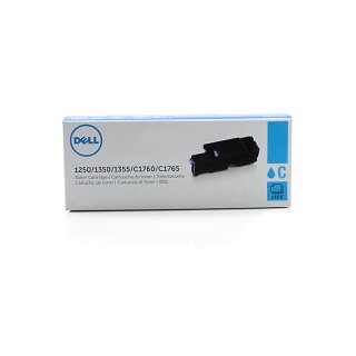 593-11141- cyan - Original Dell Toner mit 1.400 Seiten Druckleistung nach Iso