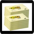 10,2 x 7,6 cm - Post-it® Haftnotizen gelb