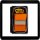 2,5 x 4,3 cm - 50 Streifen Post-it® Index Standard Haftmarker orange im Spender