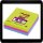 10,0 x 10,0 cm - Post-it® Super Sticky Haftnotizen farbsortiert