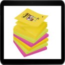 7,6 x 7,6 cm - Post-it® Super Sticky Z-Notes...