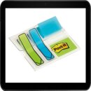 1,2 x 4,3 cm - 48 Streifen Post-it® Index Haftmarker...