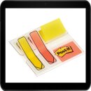 1,2 x 4,3 cm - 48 Streifen Post-it® Index Haftmarker...