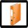 LEITZ WOW Ordner 5,0 cm orange-metallic