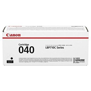 040- BK - Schwarz - Canon Toner mit 6.300 Seiten Druckleistung nach Iso - 0460C001