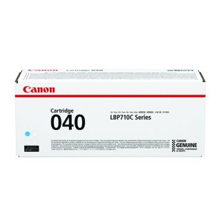 040- C - Cyan - Canon Toner mit 5.400 Seiten Druckleistung nach Iso - 0458C001