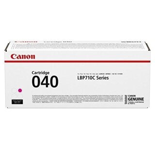 040- M - Magenta - Canon Toner mit 5.400 Seiten Druckleistung nach Iso - 0456C001