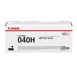 040H- BK - Schwarz - Canon Toner mit 12.500 Seiten Druckleistung nach Iso - 0461C001