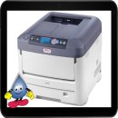 A4 Farb-Laserdrucker - für Tonertransfer Startpaket OKI WT DIN A4, OKI Pro7411WT-Multi mit weißen Toner