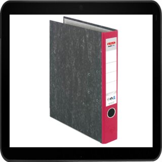 herlitz maX.file nature Ordner 5,0 cm rot