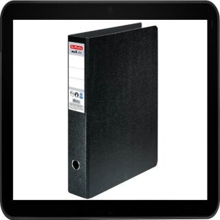 herlitz maX.file Ordner 7,5 cm schwarz