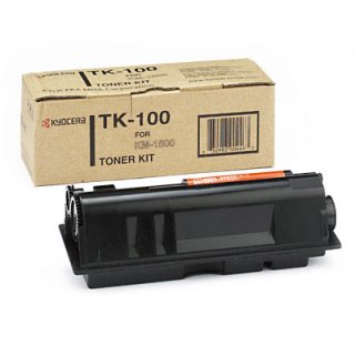 TK100 - schwarz - Original Kyocera Toner mit 6.000 Seiten Druckleistung nach Iso
