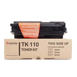 TK110 - schwarz - Original Kyocera Toner mit 6.000 Seiten Druckleistung nach Iso