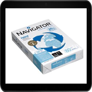 NAVIGATOR Kopierpapier Hybrid A4 80 gqm