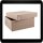 20 Kartons mit abnehmbarem Deckel 2-wellig - Außenmaß (LxBxH): 43,8 x 38,5 x 17,6 cm