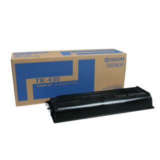 TK435 - schwarz - Original Kyocera Toner mit 15.000 Seiten Druckleistung nach Iso