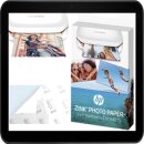 HP ZINK® Sprocket Fotopapier mit selbstklebender...