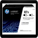 HP87XD - 2x schwarzer HP Lasertoner CF287X  mit je 18.000...