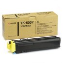 TK500Y - gelb - Original Kyocera Toner mit 8.000 Seiten...