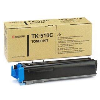 TK510C - cyan - Original Kyocera Toner mit 8.000 Seiten Druckleistung nach Iso