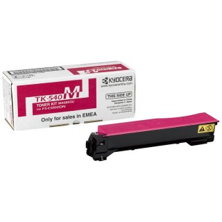 TK540M - magenta - Original Kyocera Toner mit 4.000 Seiten Druckleistung nach Iso