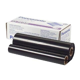 KX-FA 133x - schwarz - Original Panasonic Thermotransferband mit 666 Seiten Druckleistung nach Iso