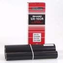 UX-15CR - schwarz - Original Sharp Thermotransferband mit...