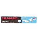 UX-91CR - schwarz - Original Sharp Thermotransferband mit...