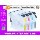 IRP818MP LC-125 / LC-127 Easyrefillpatronen mit Autoresettchip zum Problemlosen Selbstbefüllen - Leerpatronenset