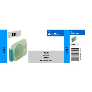 LC-700C - cyan - TiDis Ersatzpatrone mit 16ml Inhalt