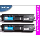 TN-329CTwin - cyan - Brother Lasertoner mit 2x6.000...