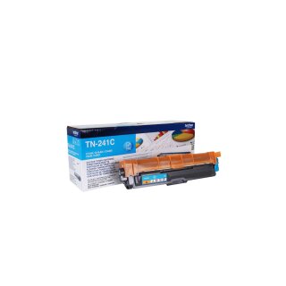 TN-241C - cyan - Brother Lasertoner mit 1.400 Seiten Druckleistung nach ISO