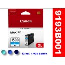 PGI-1500XL C - cyan - Canon Original Druckerpatrone mit...