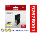 PGI-2500XL Y - yellow - Canon Original Druckerpatrone mit...