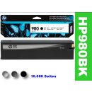 HP980BK - Original D8J10A - schwarz - Druckpatrone mit...