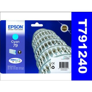 T791240 - cyan - Epson Druckerpatrone 79 für 800 Seiten Druckleistung - Durabrite Ultra