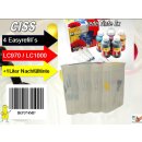 CISS Sparpack II: Dr.Inkjet Easyrefillpatronen für...