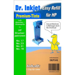 IRP101 - HP78, HP17, HP23 Luftabsaugclip / Luftabsorber