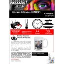 12x Keramiktasse JUMBO 15oz, Sublistar®, Spülmaschinenfest - Höhe 118 mm Ø 85 mm ca. 440 g